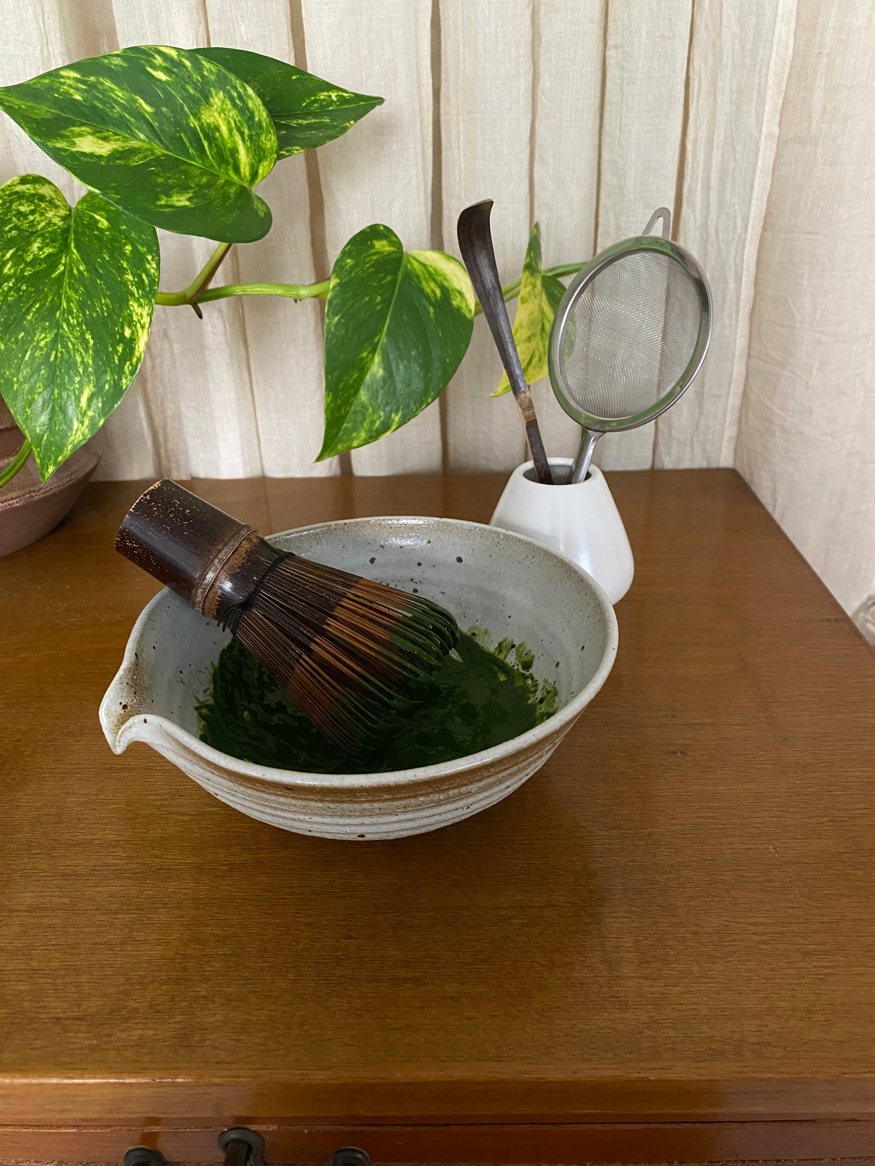 Uma Matcha Chawan - Håndlavet keramisk skål