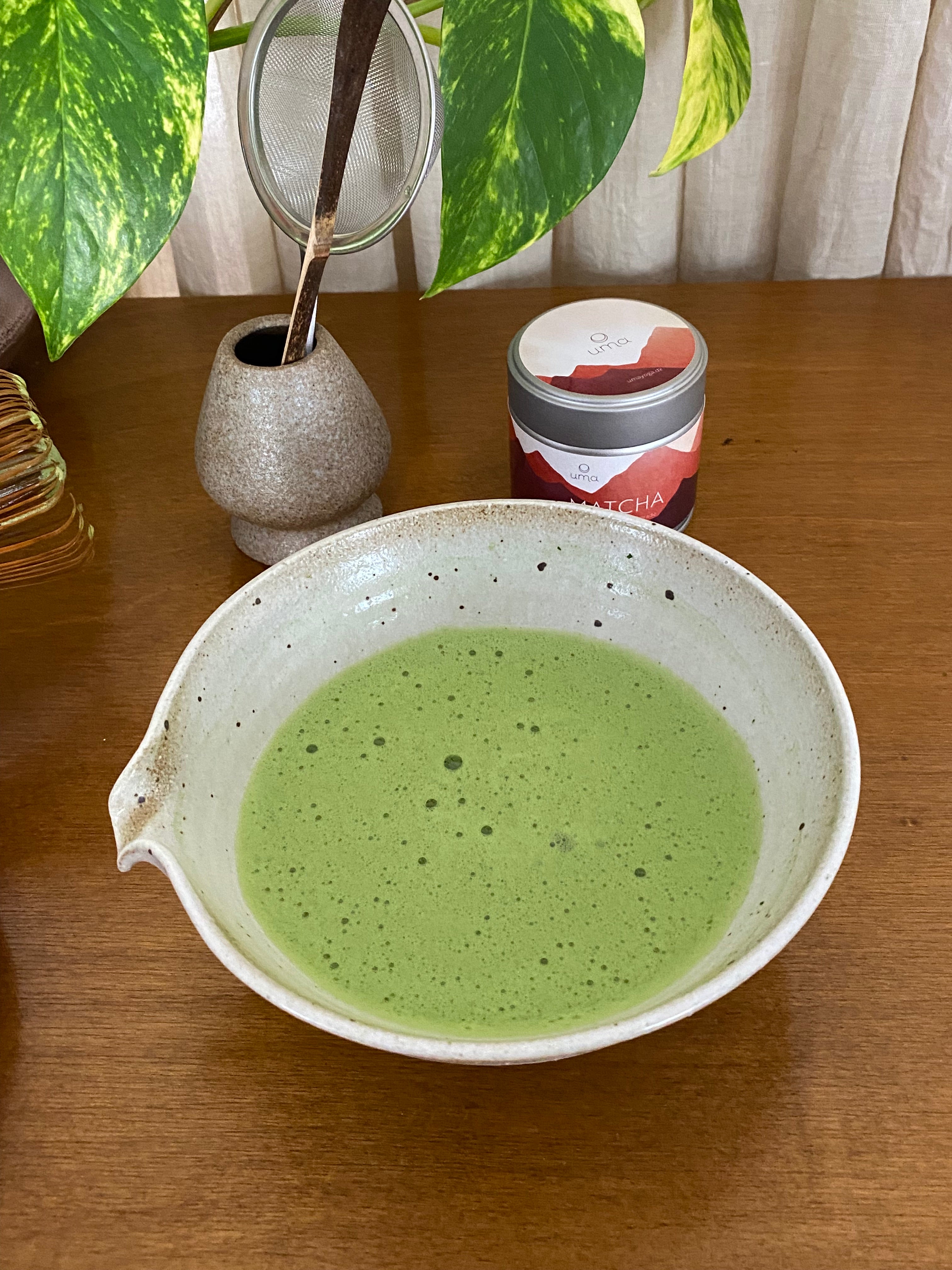Uma Matcha Chawan - Håndlavet keramisk skål