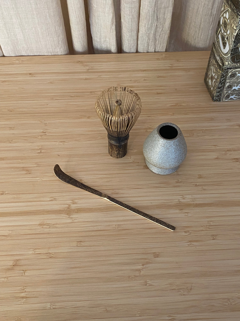 Matcha Chashaku - Bambus ske til Matcha